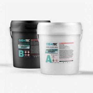Chem Filler for repairing concrete floor cracks
